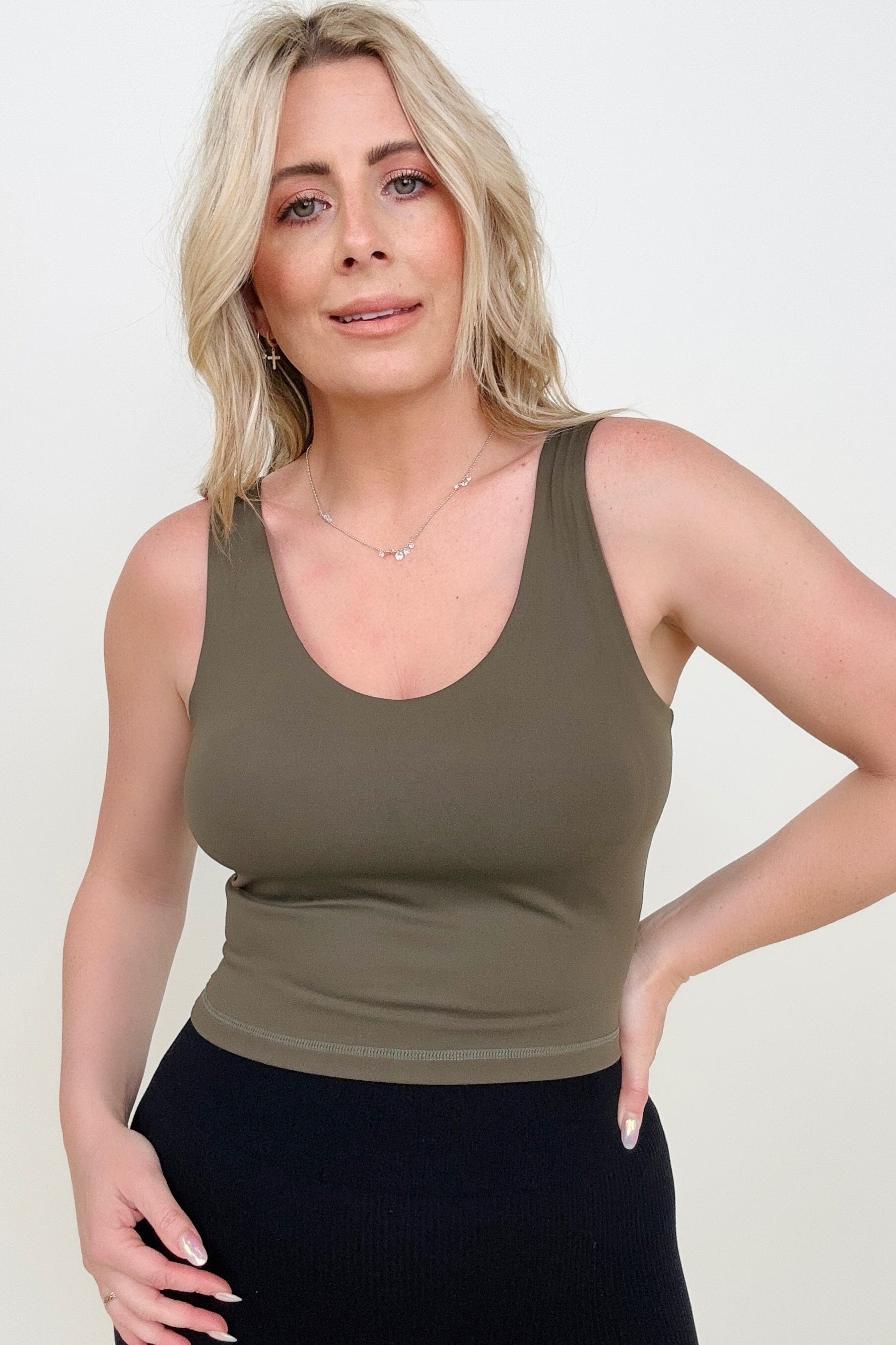 5 Colors - FawnFit Short Lift Tank 2.0-Tank Tops & Camis-Stay Foxy Boutique, Florissant, Missouri