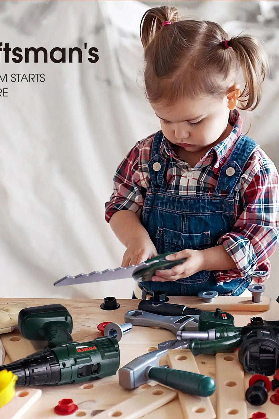 35 Pcs Kids Tool Set Pretend Play Toy Tool Accessories-Stay Foxy Boutique, Florissant, Missouri