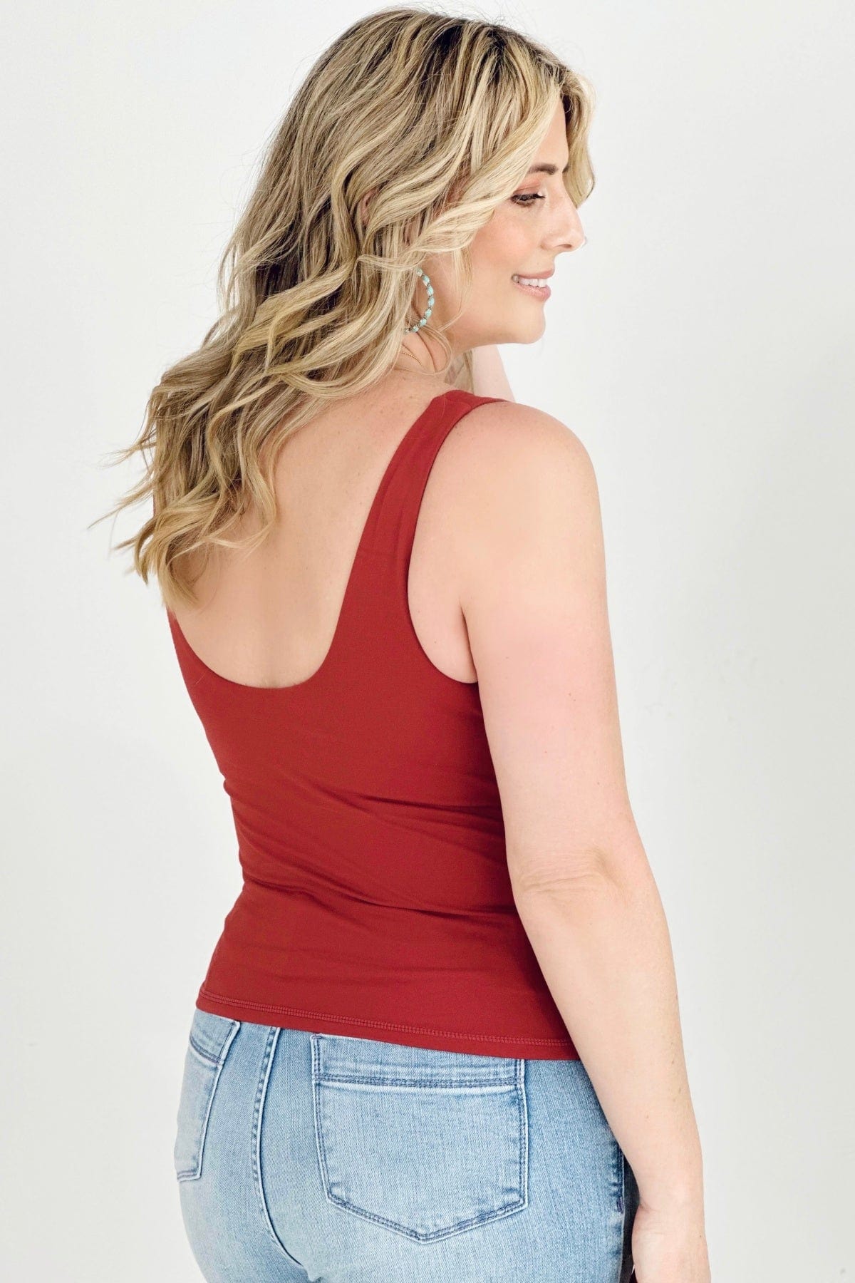5 Colors - FawnFit Medium Length Lift Tank 2.0-Tank Tops & Camis-Stay Foxy Boutique, Florissant, Missouri