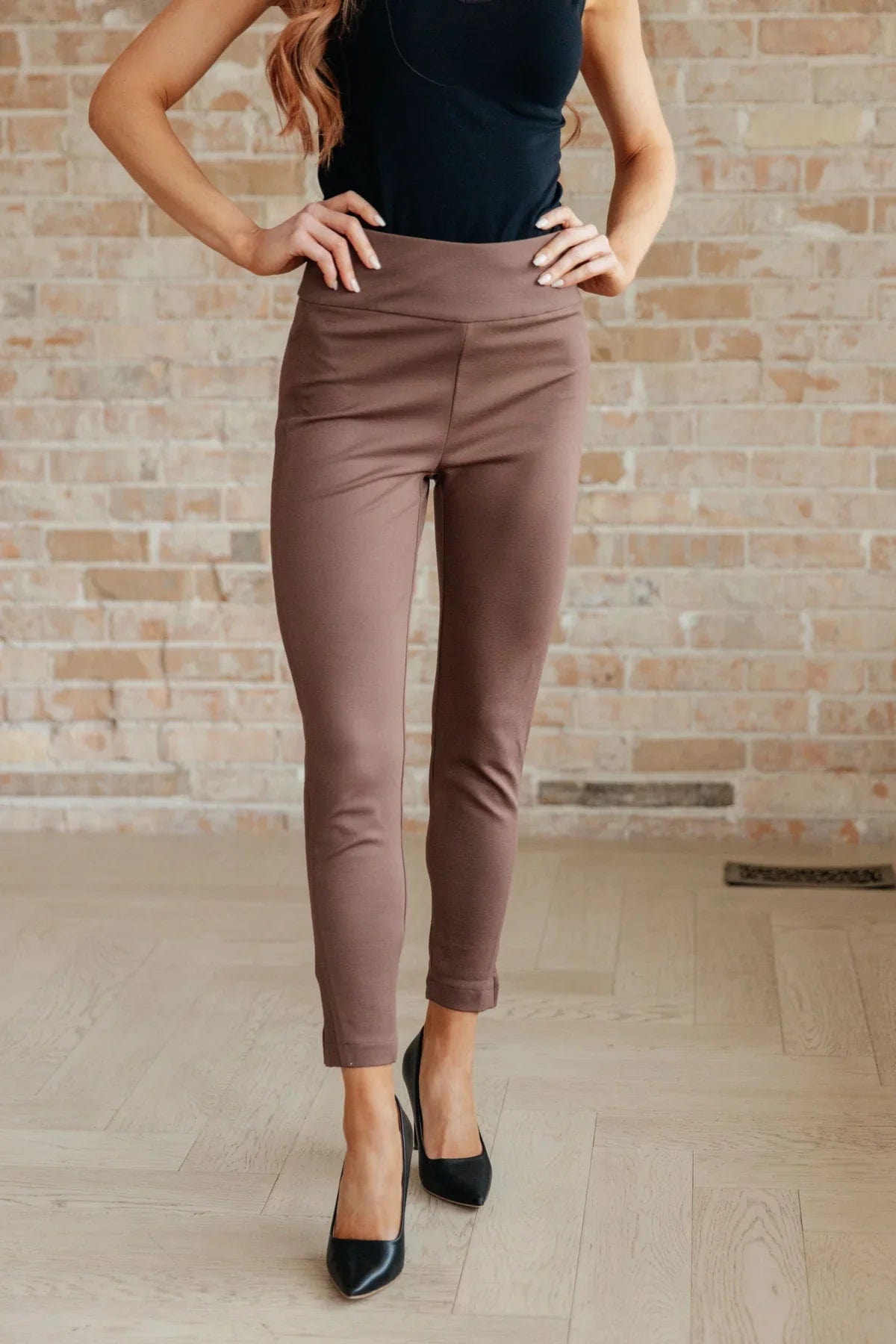 PREORDER: Magic Ankle Crop Skinny Pants in Twelve Colors-Womens-Stay Foxy Boutique, Florissant, Missouri