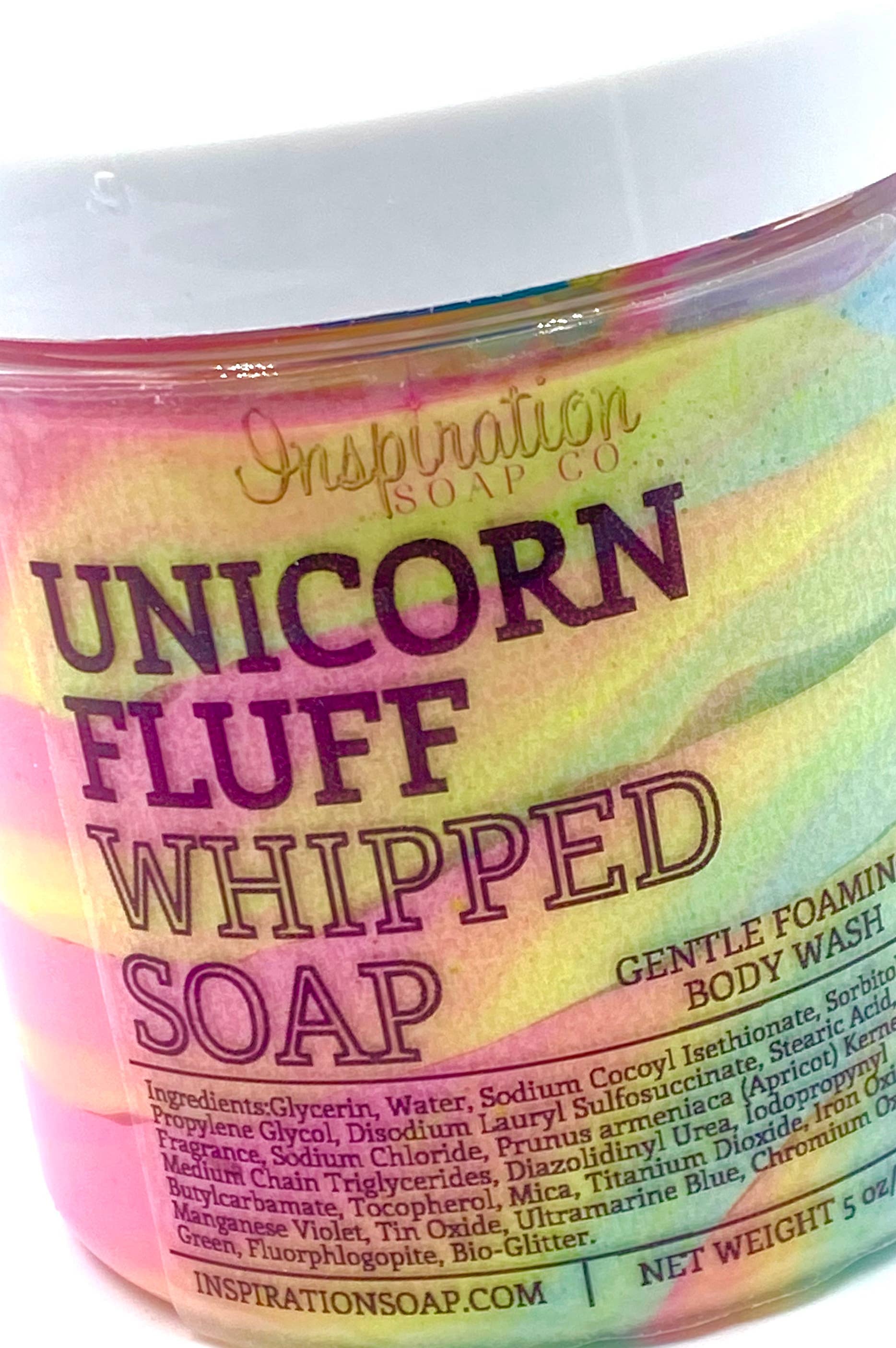 Unicorn Fluff Whipped Soap-Stay Foxy Boutique, Florissant, Missouri