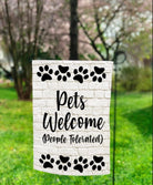 Pets Welcome Flag-Stay Foxy Boutique, Florissant, Missouri
