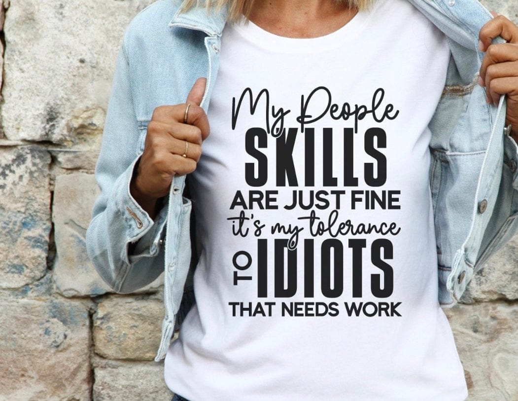 My People Skills Graphic T-Graphic T-Stay Foxy Boutique, Florissant, Missouri