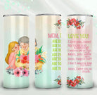 Mom, I Love You Tumbler-Drinkware-Stay Foxy Boutique, Florissant, Missouri