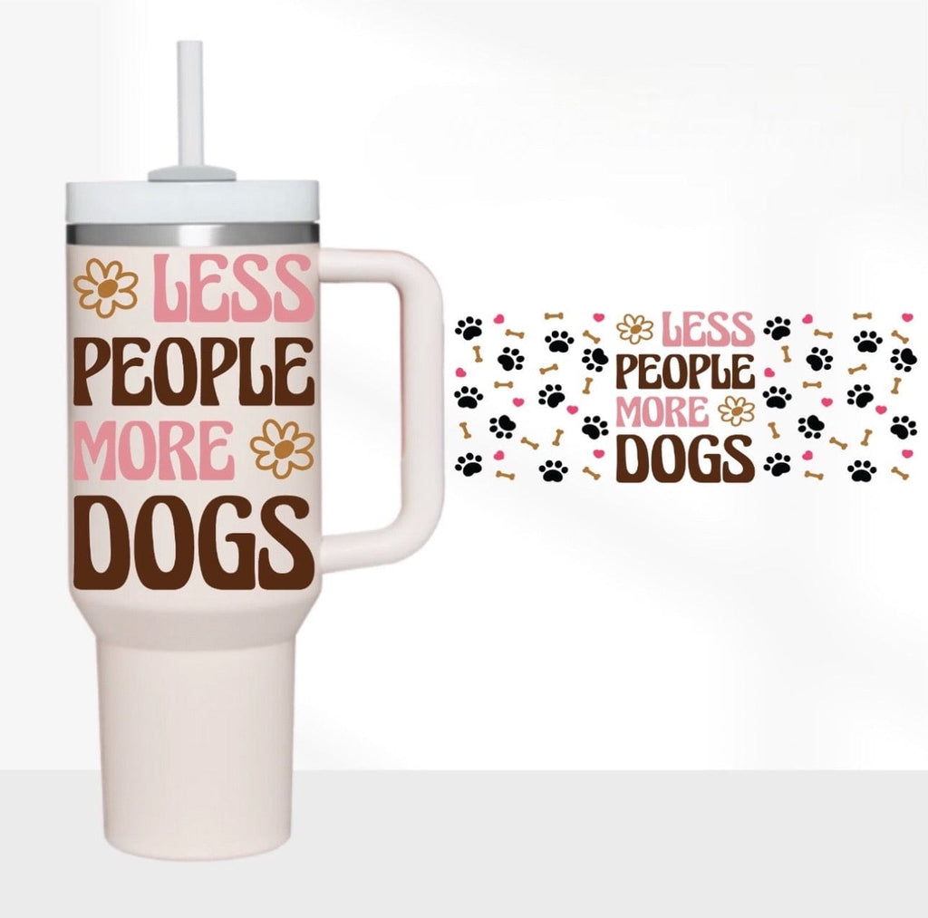 Less People 40 oz Tumbler-Stay Foxy Boutique, Florissant, Missouri