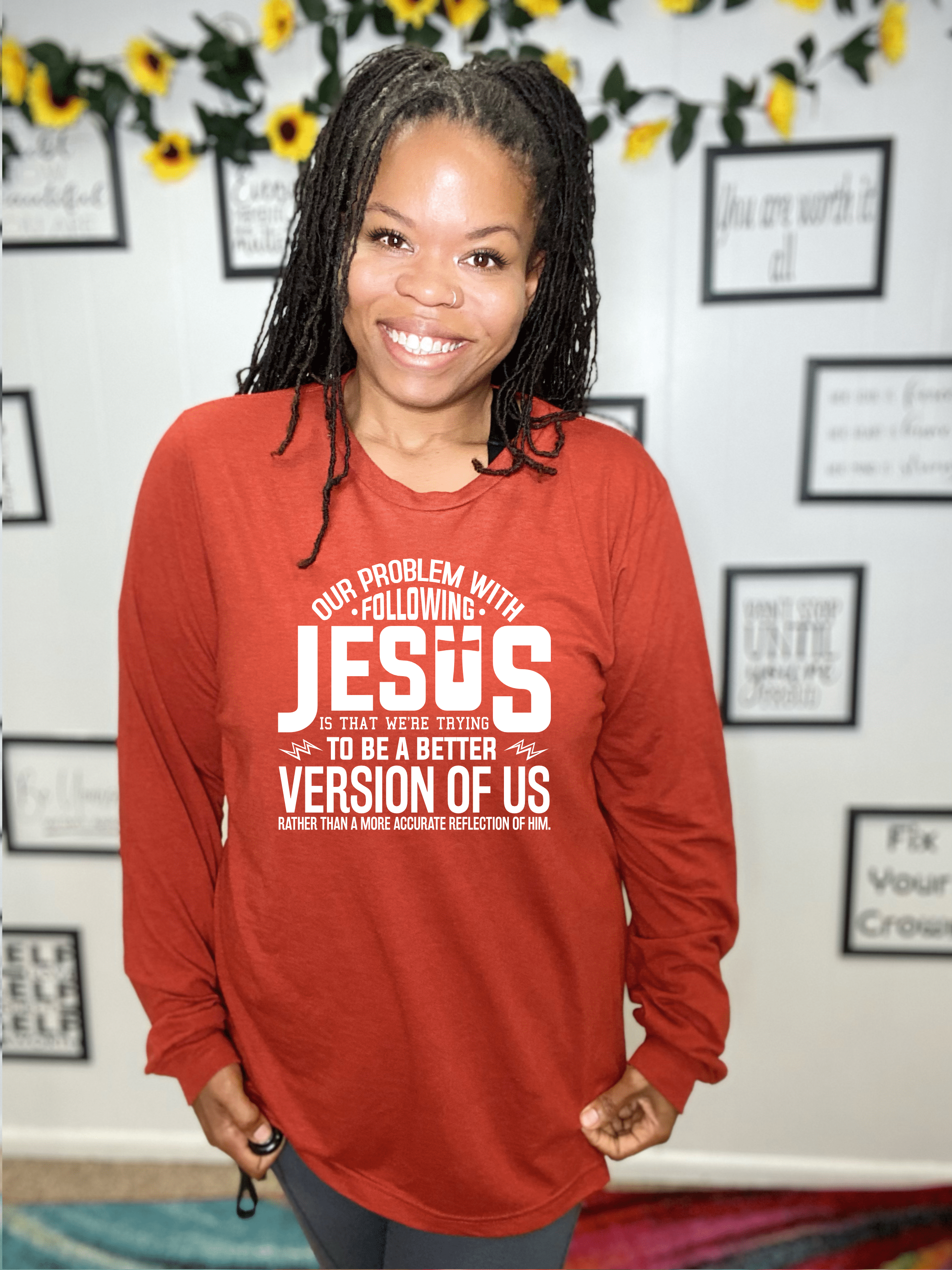 Version Of Us Graphic T-Graphic T-Stay Foxy Boutique, Florissant, Missouri