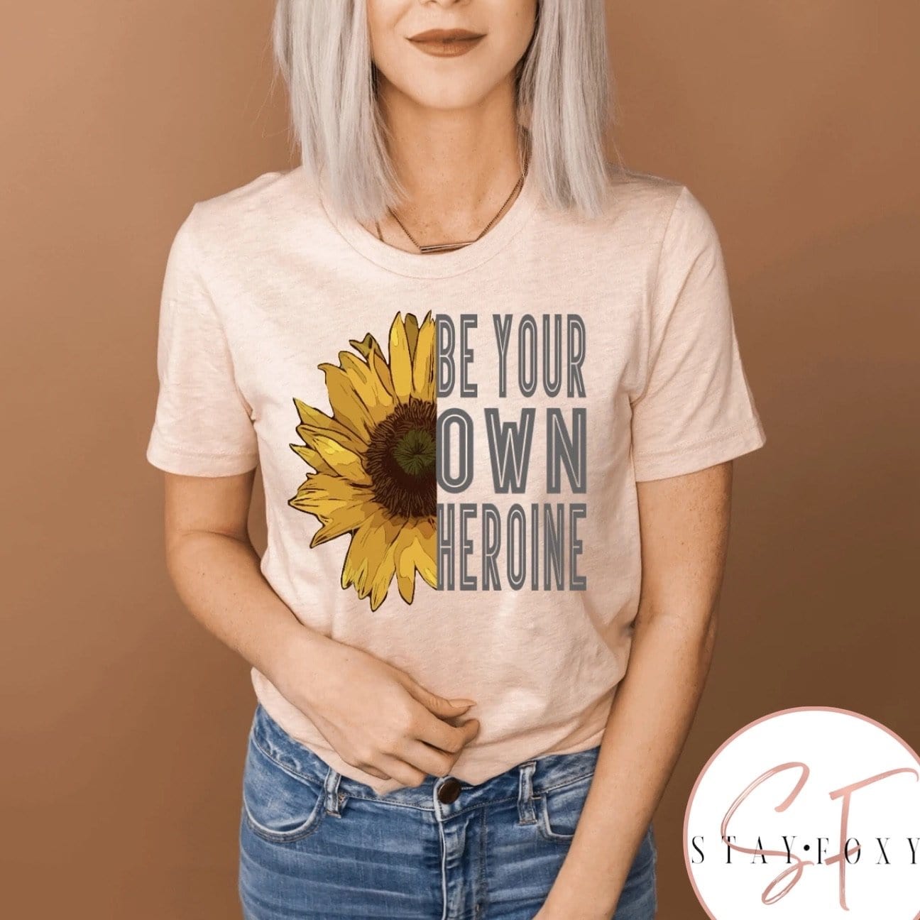 Heroine Graphic T #113-Graphic T-Stay Foxy Boutique, Florissant, Missouri