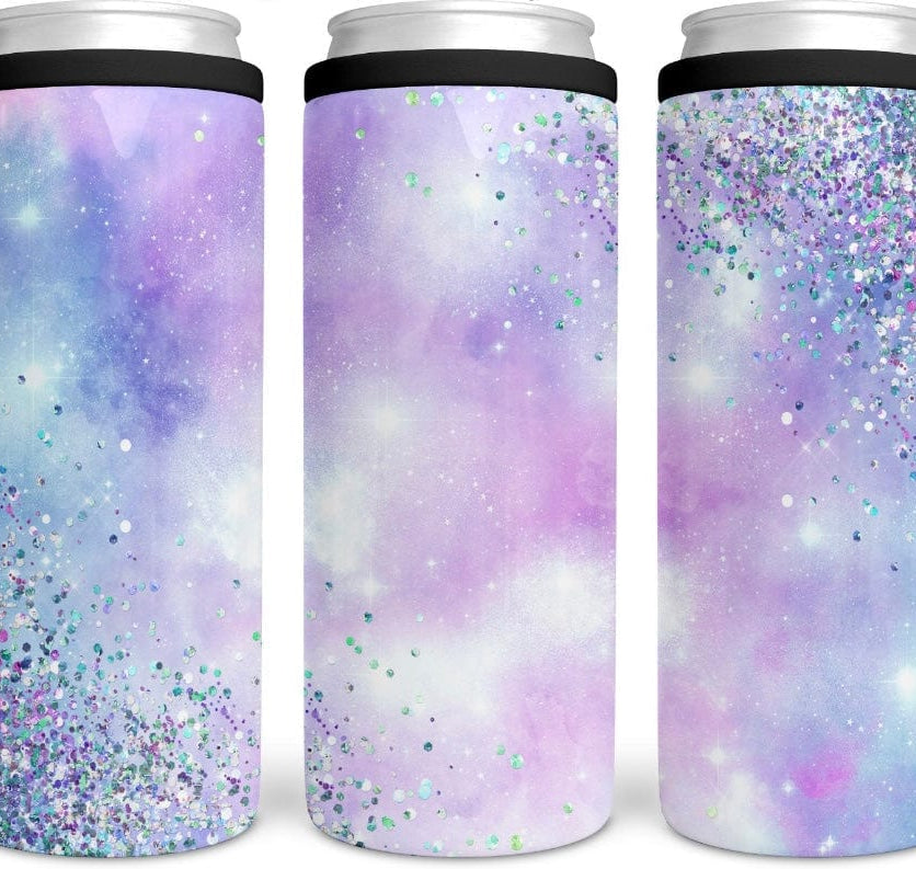Galaxy Sparkle CAN COOLER-Stay Foxy Boutique, Florissant, Missouri
