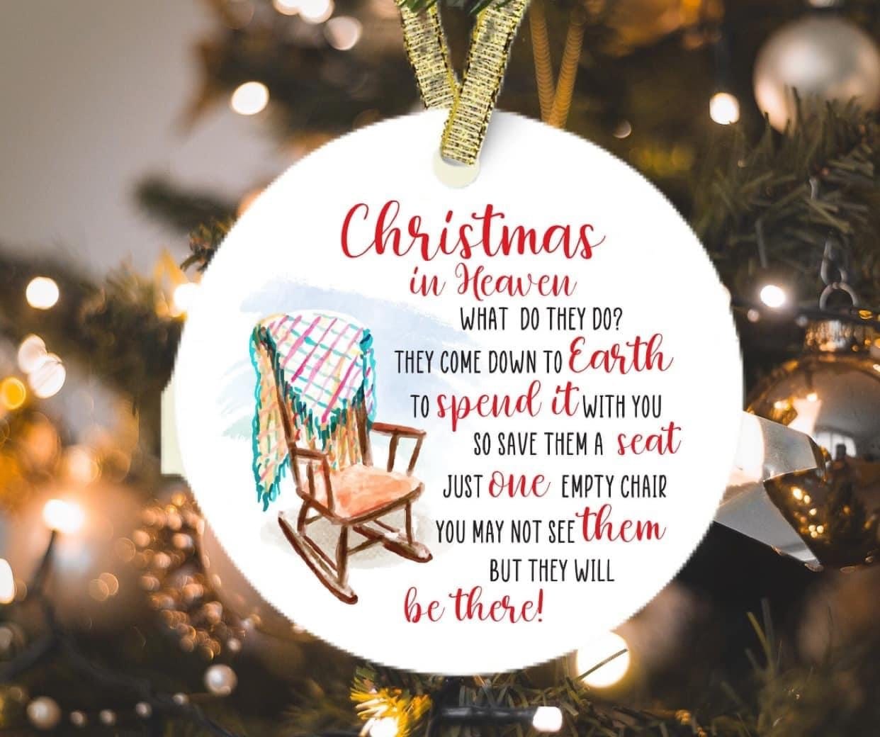 Christmas In Heaven Ornament-Stay Foxy Boutique, Florissant, Missouri