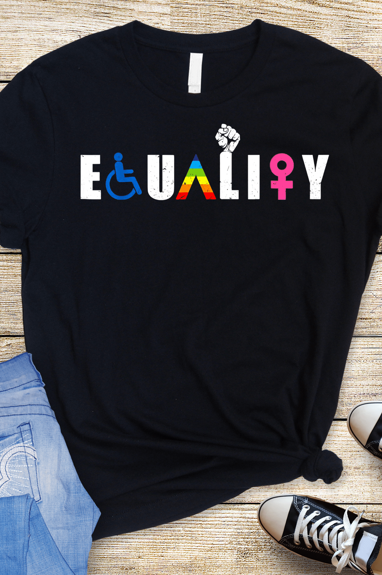 Equality Graphic T-Graphic T-Stay Foxy Boutique, Florissant, Missouri