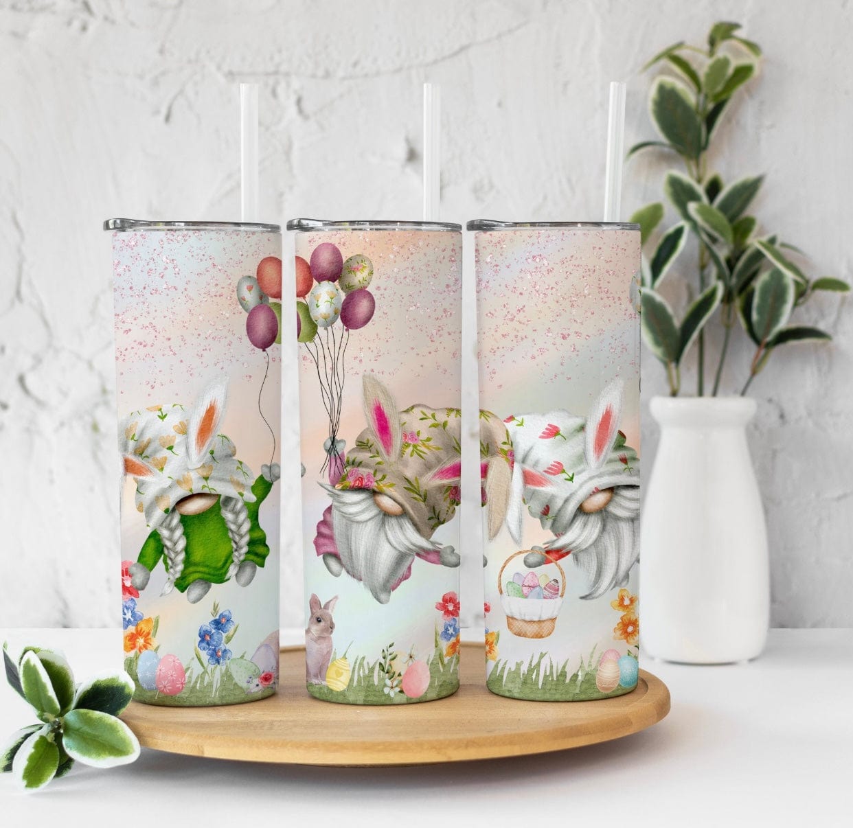 Up And Away Greenery Tumbler-Stay Foxy Boutique, Florissant, Missouri