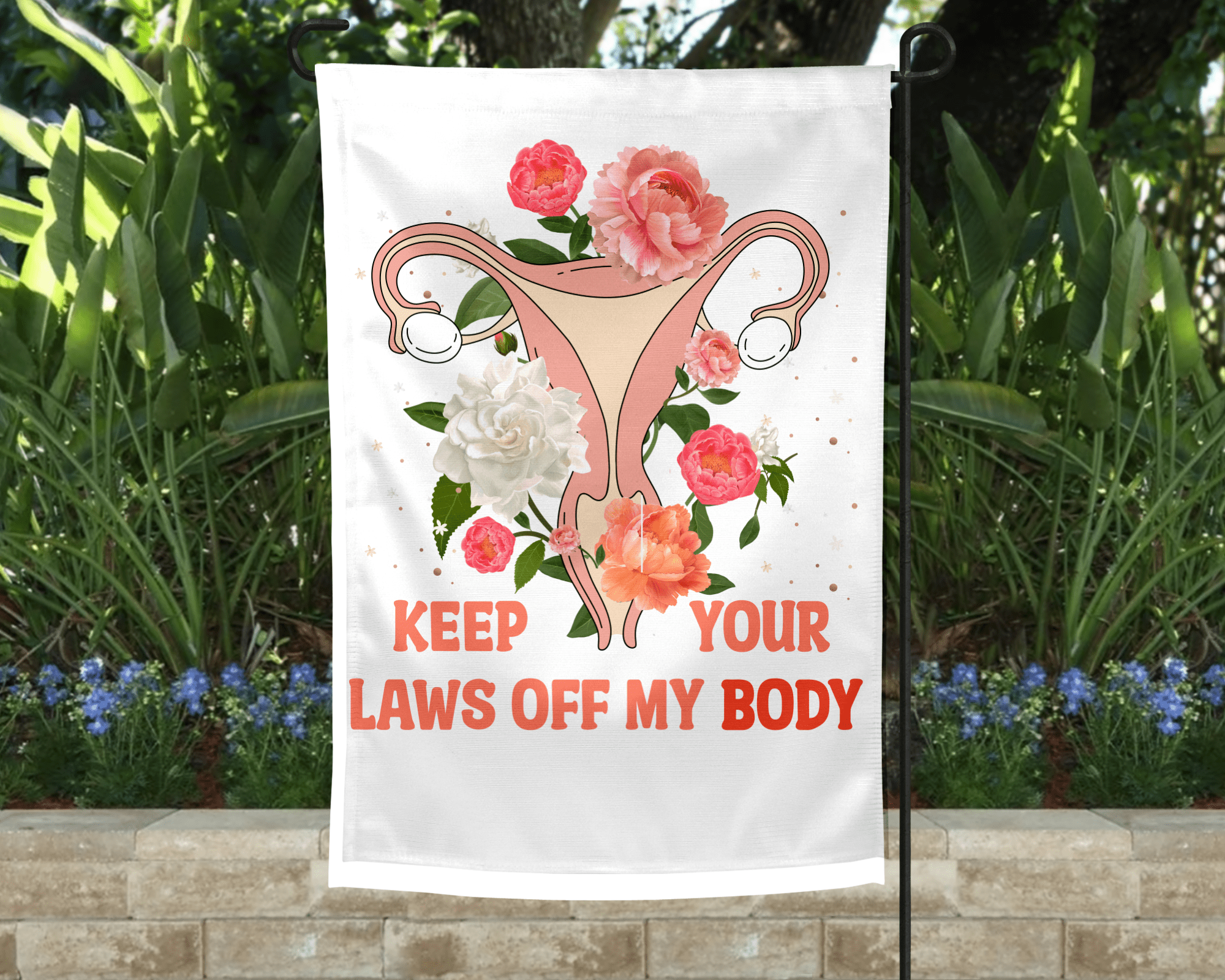 Keep Your Laws Garden Flag-Stay Foxy Boutique, Florissant, Missouri