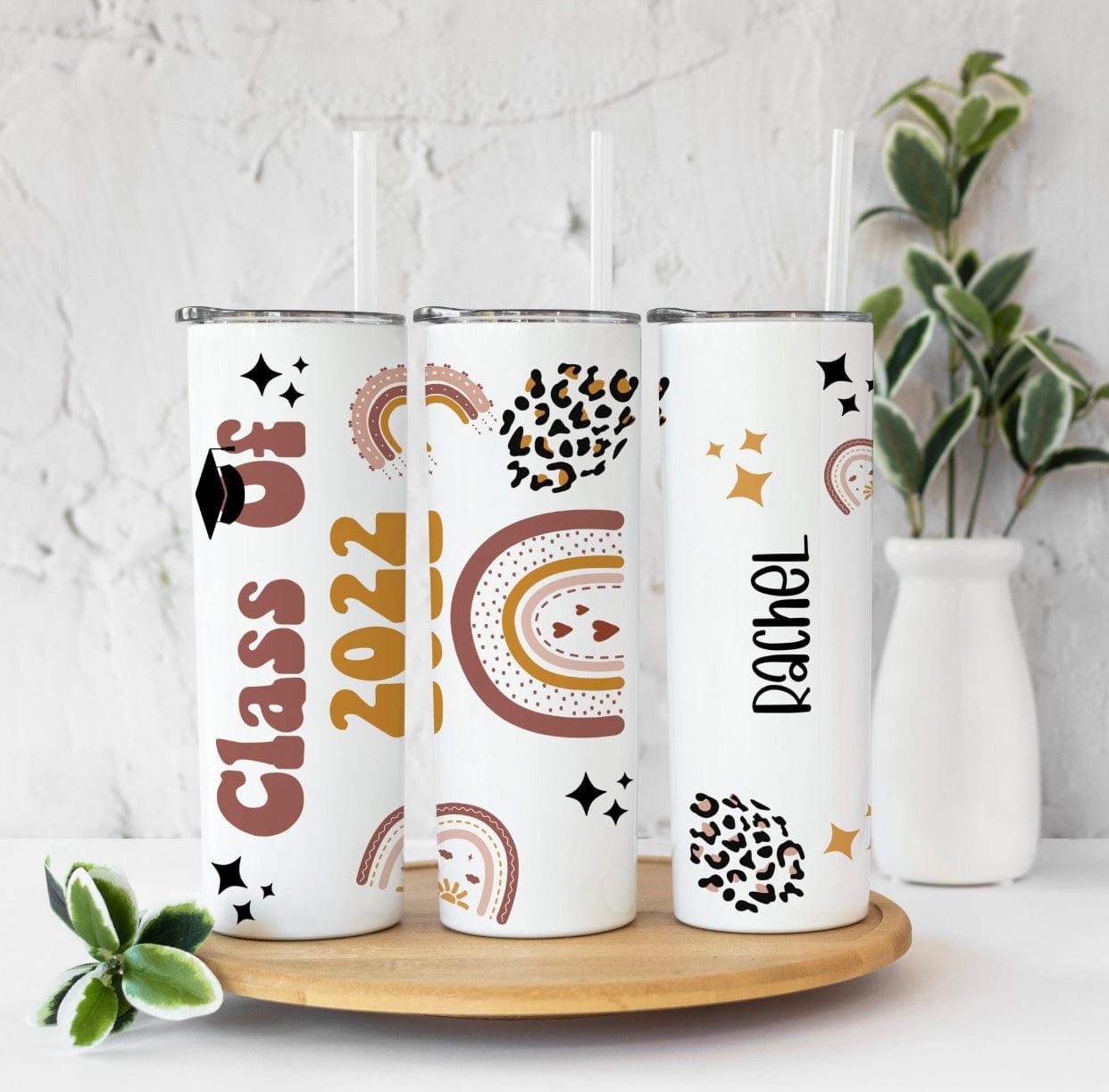 Class Of 22 Earthtones Tumbler-Stay Foxy Boutique, Florissant, Missouri