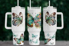 Butterflies 40 oz Tumbler-Stay Foxy Boutique, Florissant, Missouri