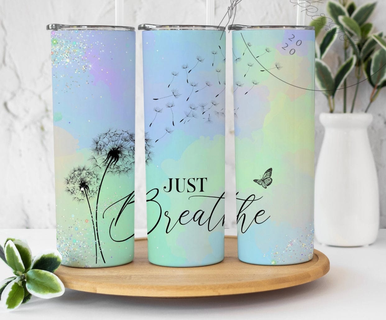 Just Breathe Tumbler-Stay Foxy Boutique, Florissant, Missouri