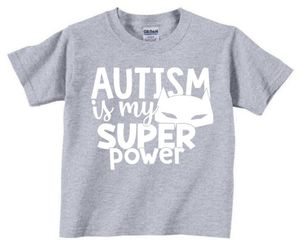 Autism is My Super Power Toddler and Kid Graphic T-Graphic T-Stay Foxy Boutique, Florissant, Missouri