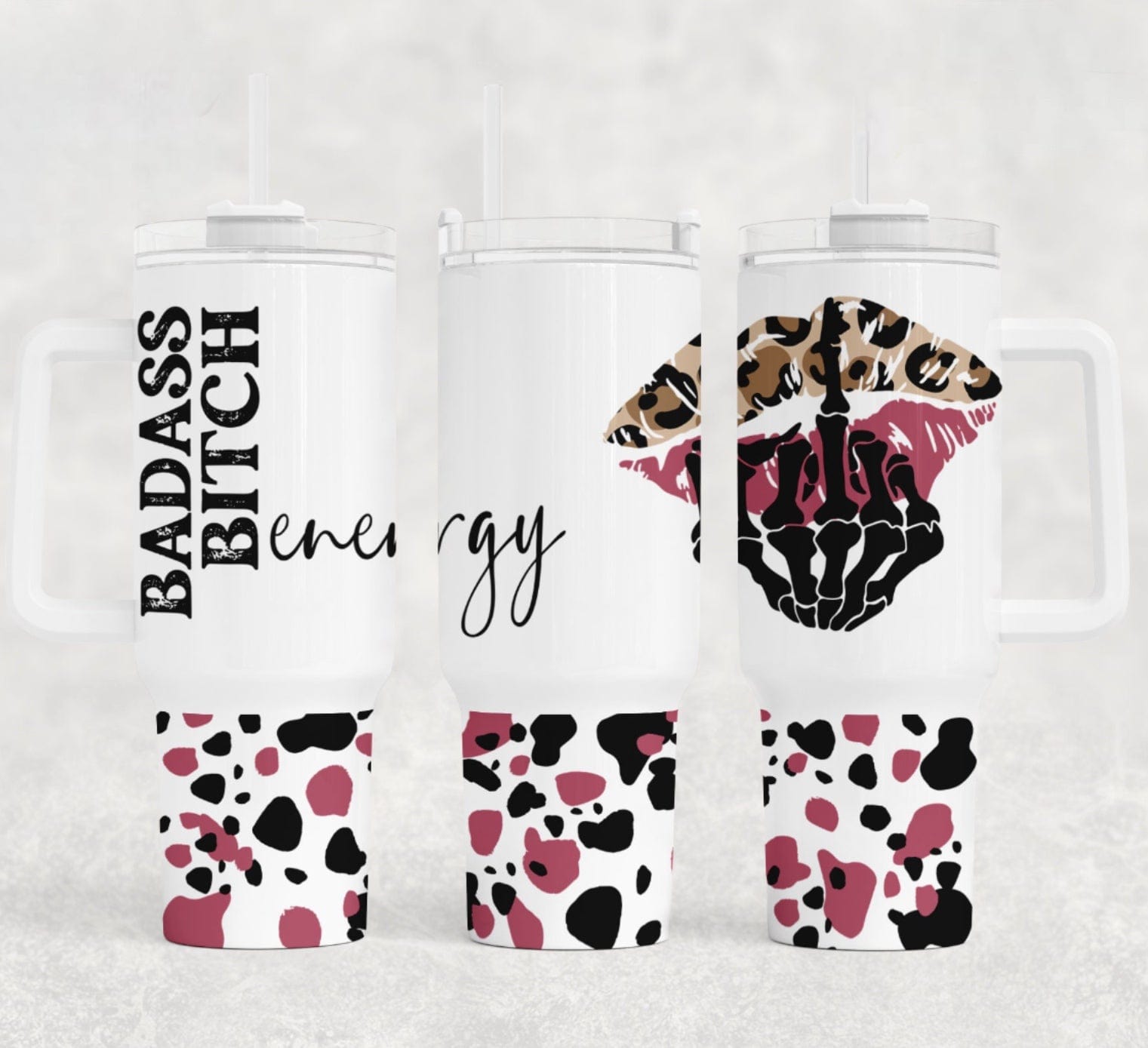 Bad B Energy 40 oz Tumbler-Stay Foxy Boutique, Florissant, Missouri