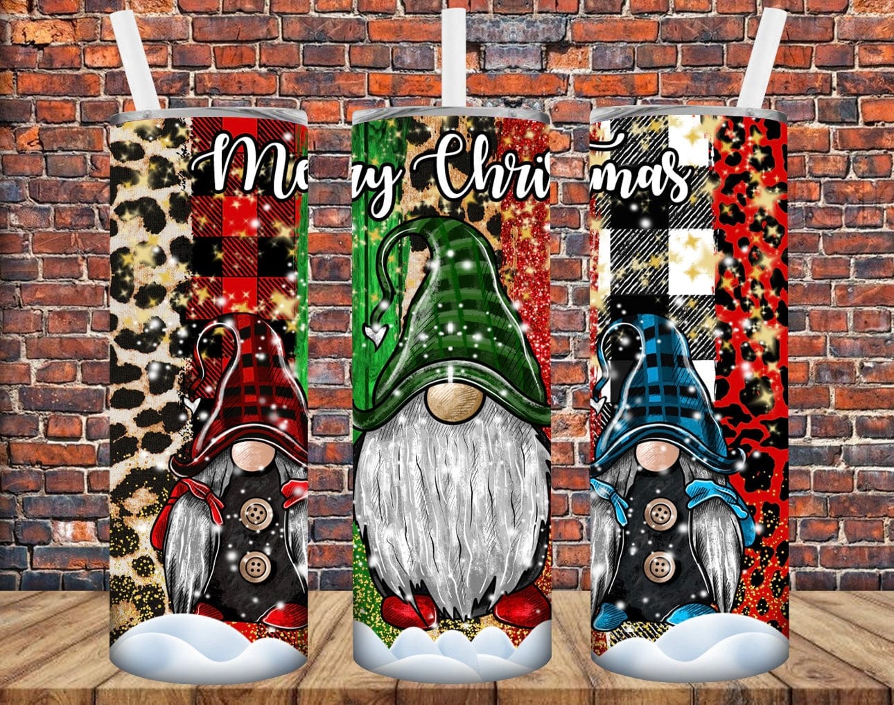 Cheerful Gnomes Tumbler-Stay Foxy Boutique, Florissant, Missouri