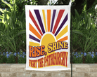Rise and Shine Garden Flag-Stay Foxy Boutique, Florissant, Missouri