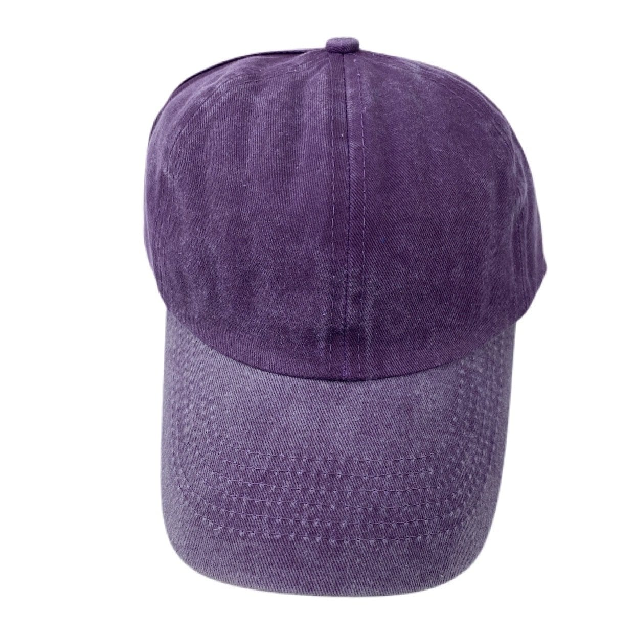 Distressed Backless Hat for Full Hair with Adjustable back-Hat-Stay Foxy Boutique, Florissant, Missouri