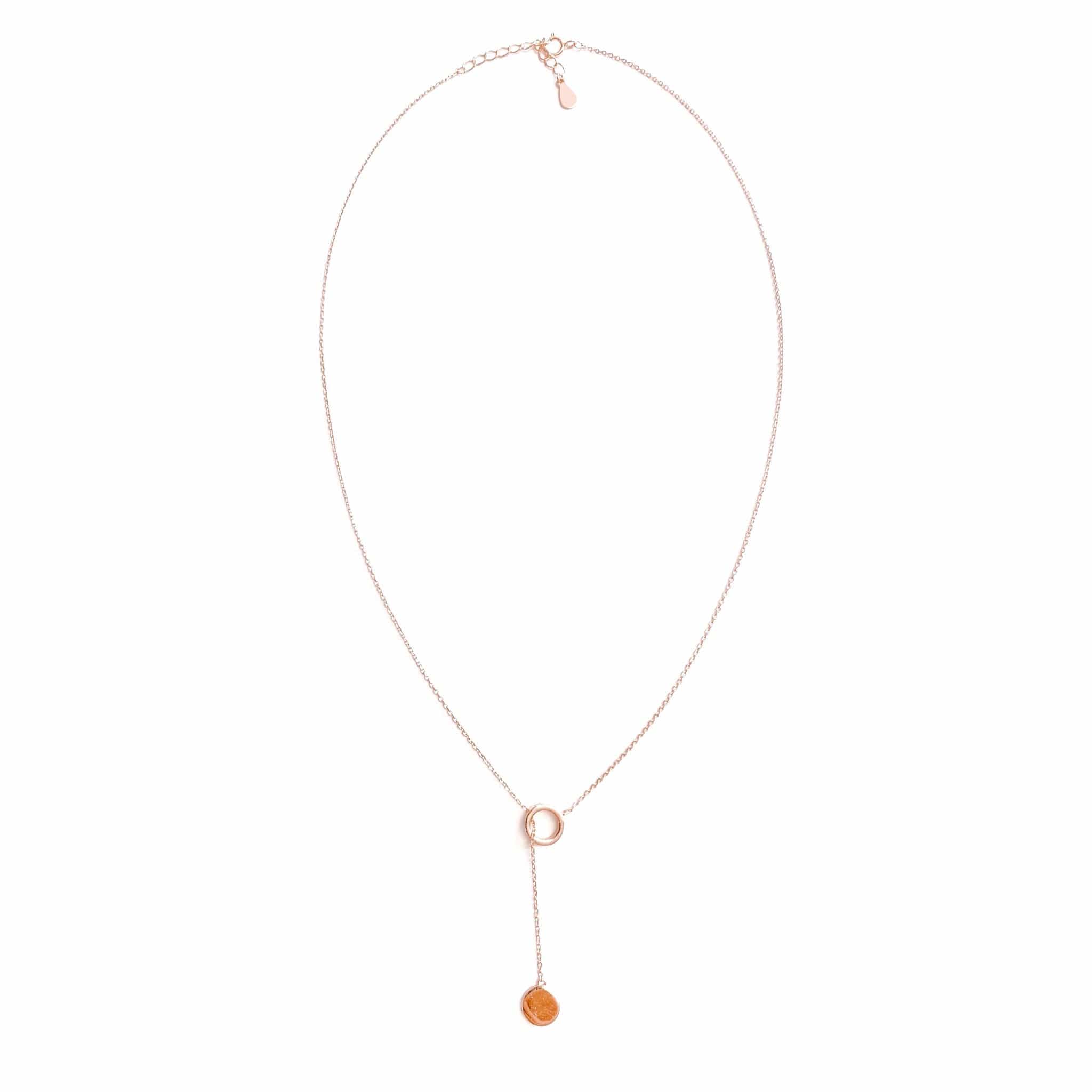 Show Your Love Rose Gold Necklace-Scenic Trends-Stay Foxy Boutique, Florissant, Missouri