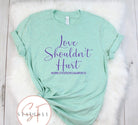 Love Shouldn’t Hurt Graphic T-Graphic T-Stay Foxy Boutique, Florissant, Missouri