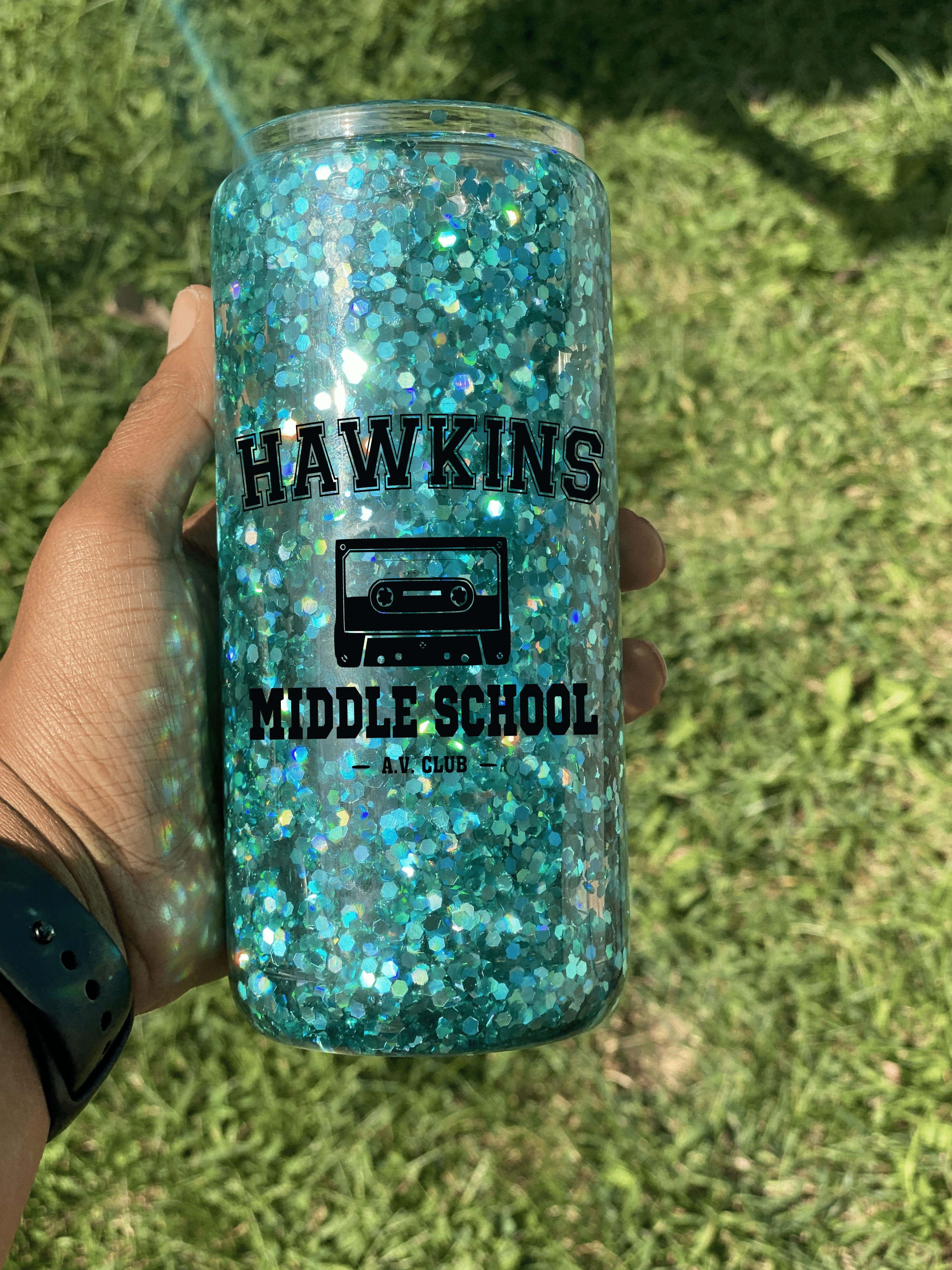 Middle School Glass Cup-Drinkware-Stay Foxy Boutique, Florissant, Missouri