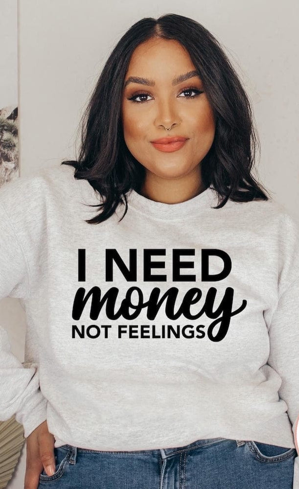 I Need Money Graphic T #311-Graphic T-Stay Foxy Boutique, Florissant, Missouri