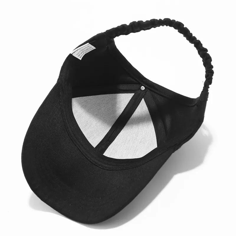 Backless Hat for Full Hair with Elastic back-Hat-Stay Foxy Boutique, Florissant, Missouri