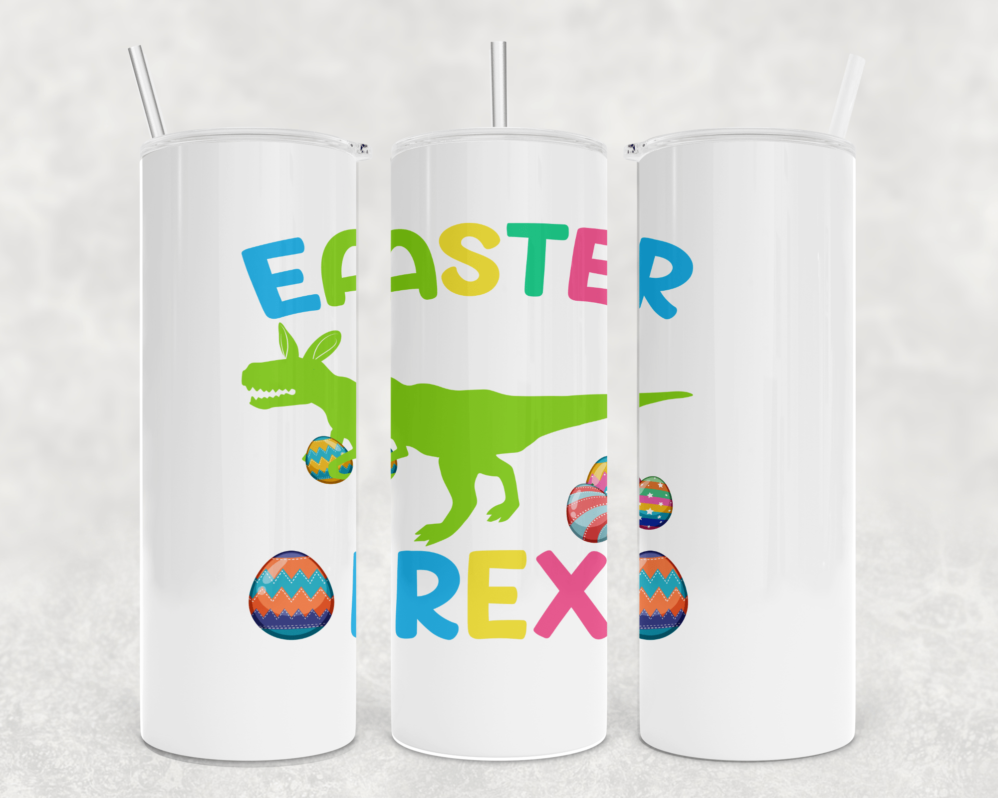 Easter Rex Easter Tumbler-Stay Foxy Boutique, Florissant, Missouri