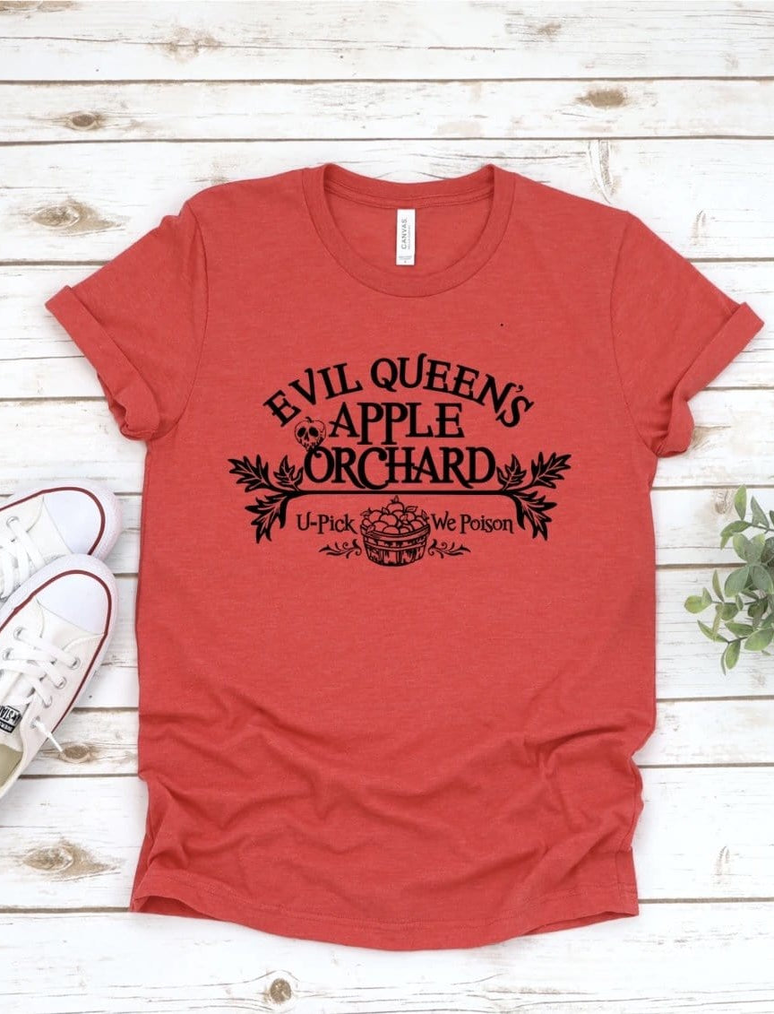Evil Queen’s Apple Orchard Graphic T #263-Graphic T-Stay Foxy Boutique, Florissant, Missouri