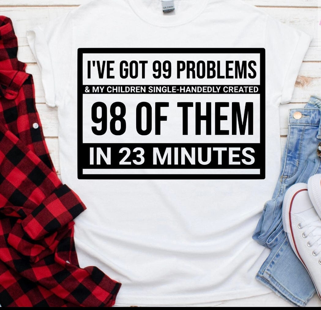 99 Problems Graphic T-Graphic T-Stay Foxy Boutique, Florissant, Missouri