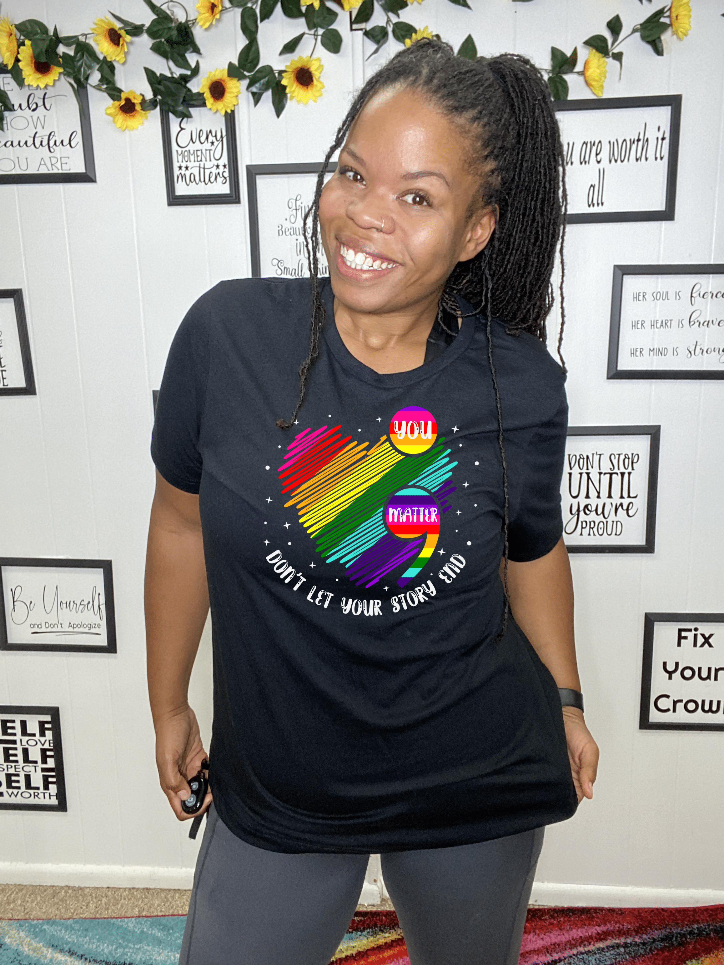 You Matter Graphic T-Graphic T-Stay Foxy Boutique, Florissant, Missouri