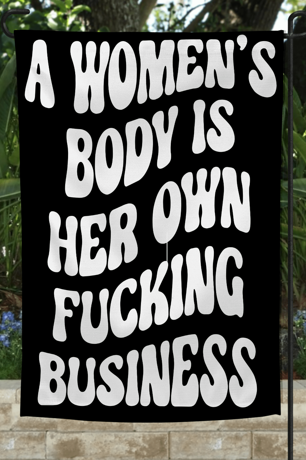 A Women’s Body Garden Flag-Stay Foxy Boutique, Florissant, Missouri