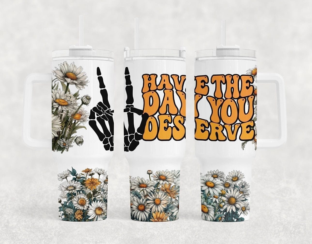 Day Your Deserve 40 oz Tumbler-Stay Foxy Boutique, Florissant, Missouri