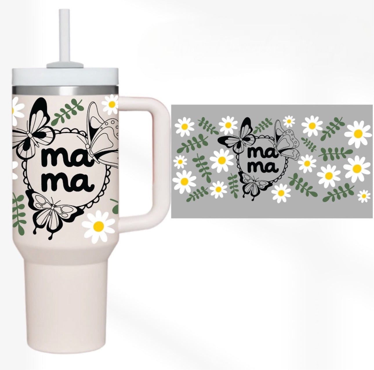 Mama Daisy 40 oz Tumbler-Stay Foxy Boutique, Florissant, Missouri