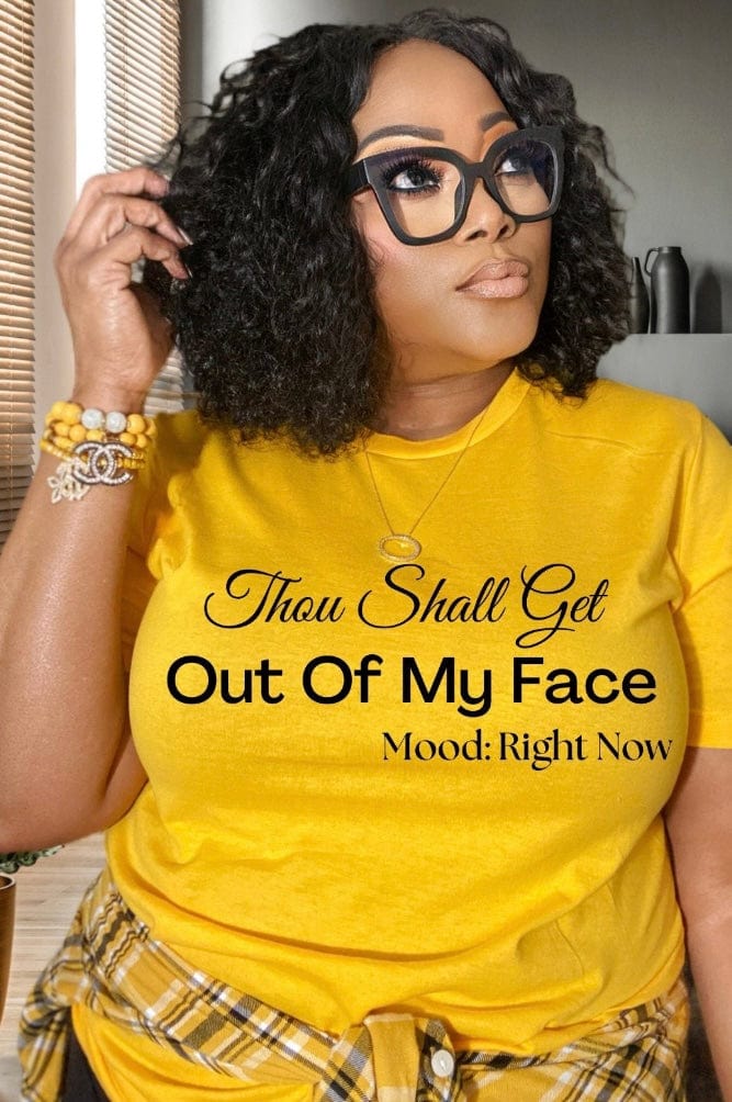 Out My Face Graphic T-Graphic T-Stay Foxy Boutique, Florissant, Missouri