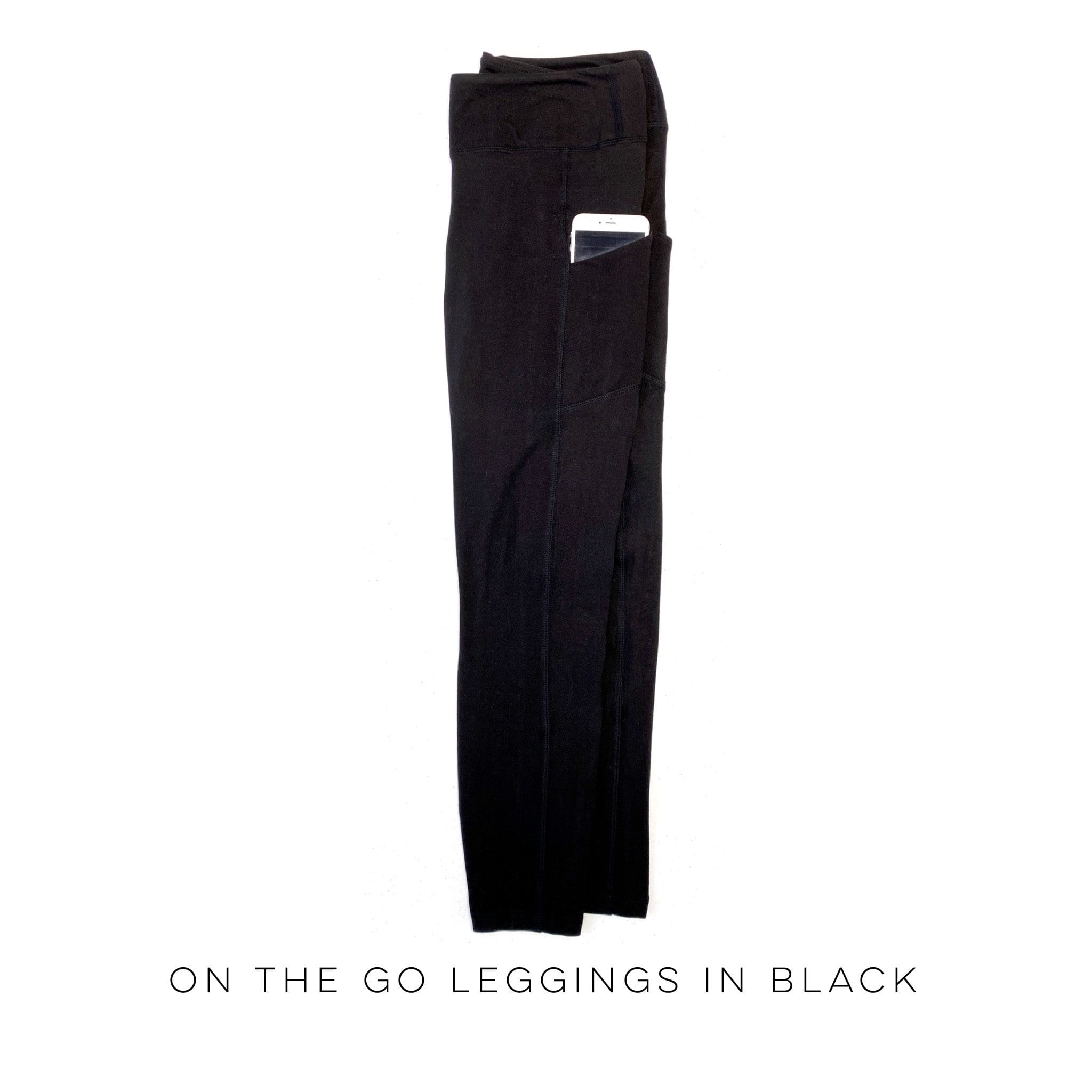 On The Go Leggings in Black-Rae Mode-Stay Foxy Boutique, Florissant, Missouri