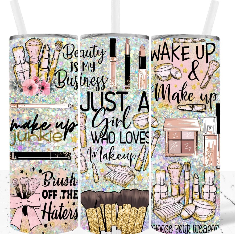 Loves Makeup Tumbler-Stay Foxy Boutique, Florissant, Missouri