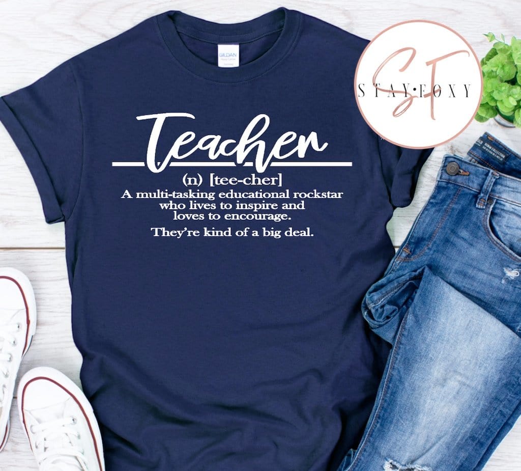 Teacher Graphic T-Graphic T-Stay Foxy Boutique, Florissant, Missouri