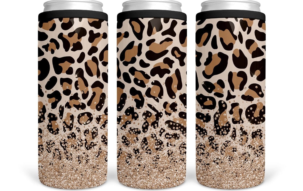 Leopard CAN COOLER-Stay Foxy Boutique, Florissant, Missouri