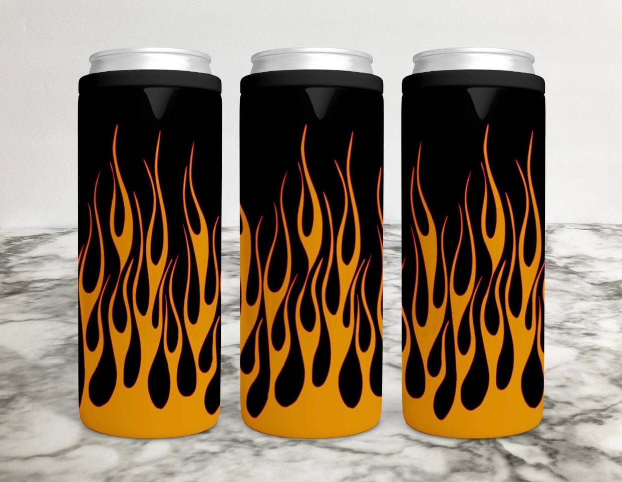 Flames CAN COOLER-Stay Foxy Boutique, Florissant, Missouri