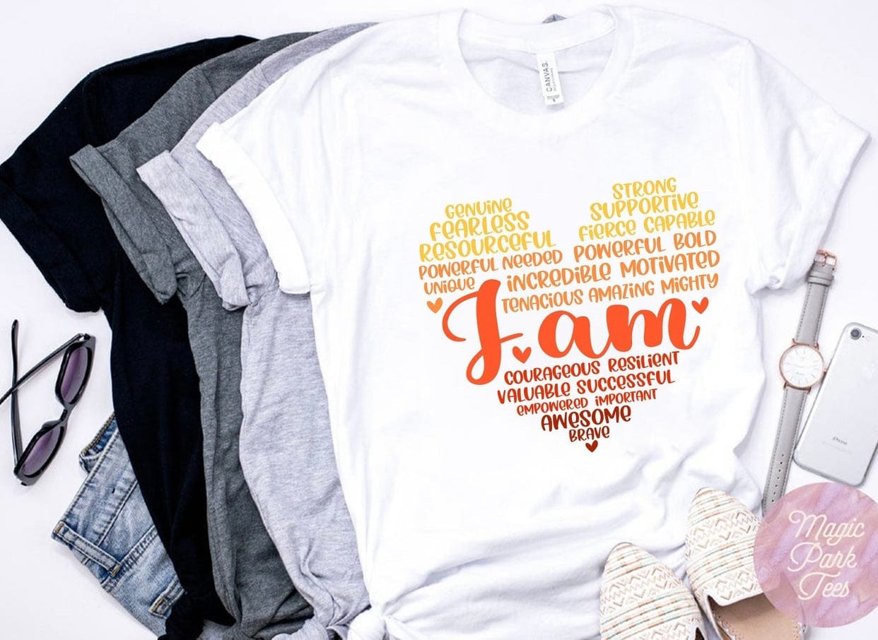 I Am All These Things Graphic T-Graphic T-Stay Foxy Boutique, Florissant, Missouri