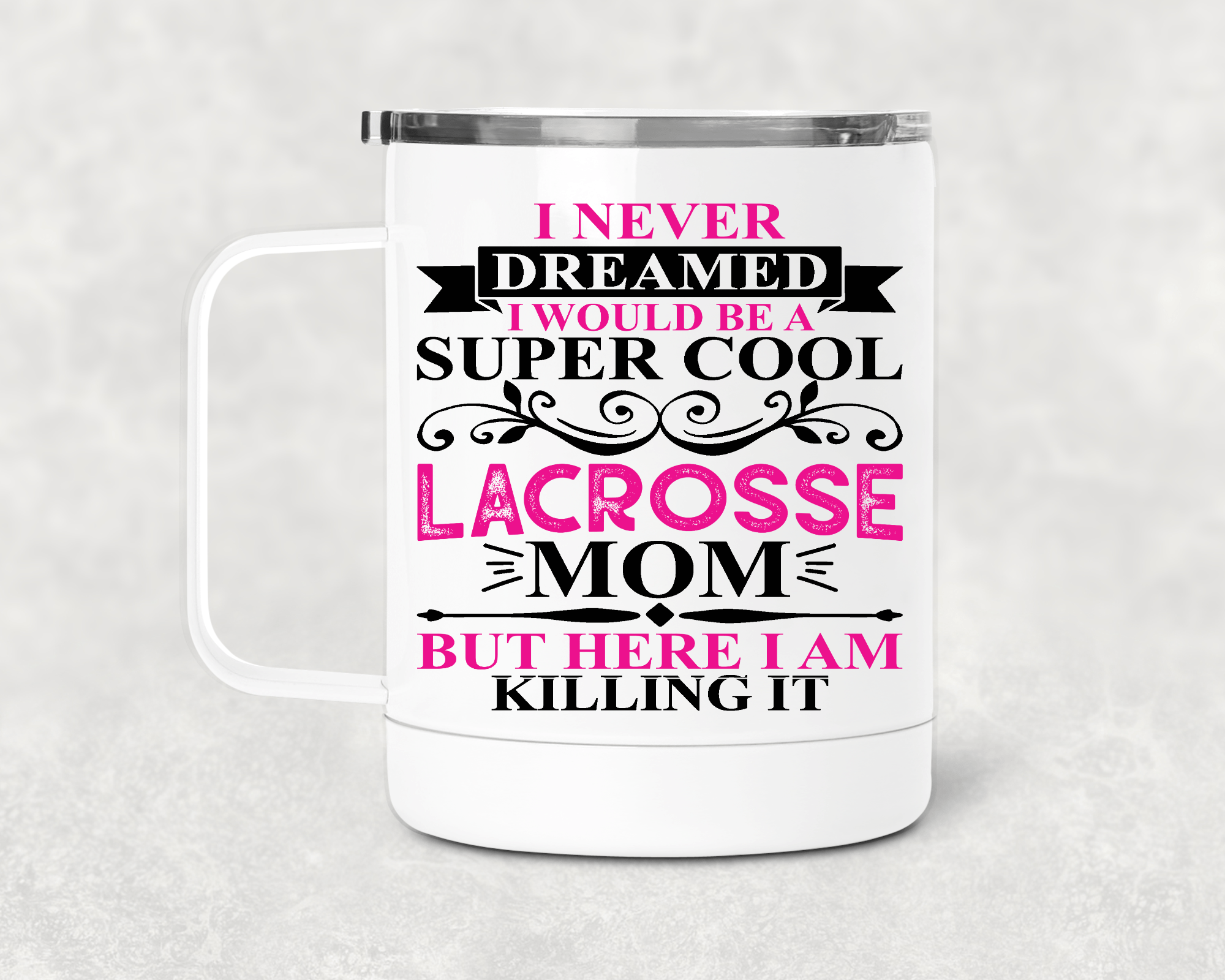 Super Cool Lacrosse Mom Mug /Wine Cup-Stay Foxy Boutique, Florissant, Missouri