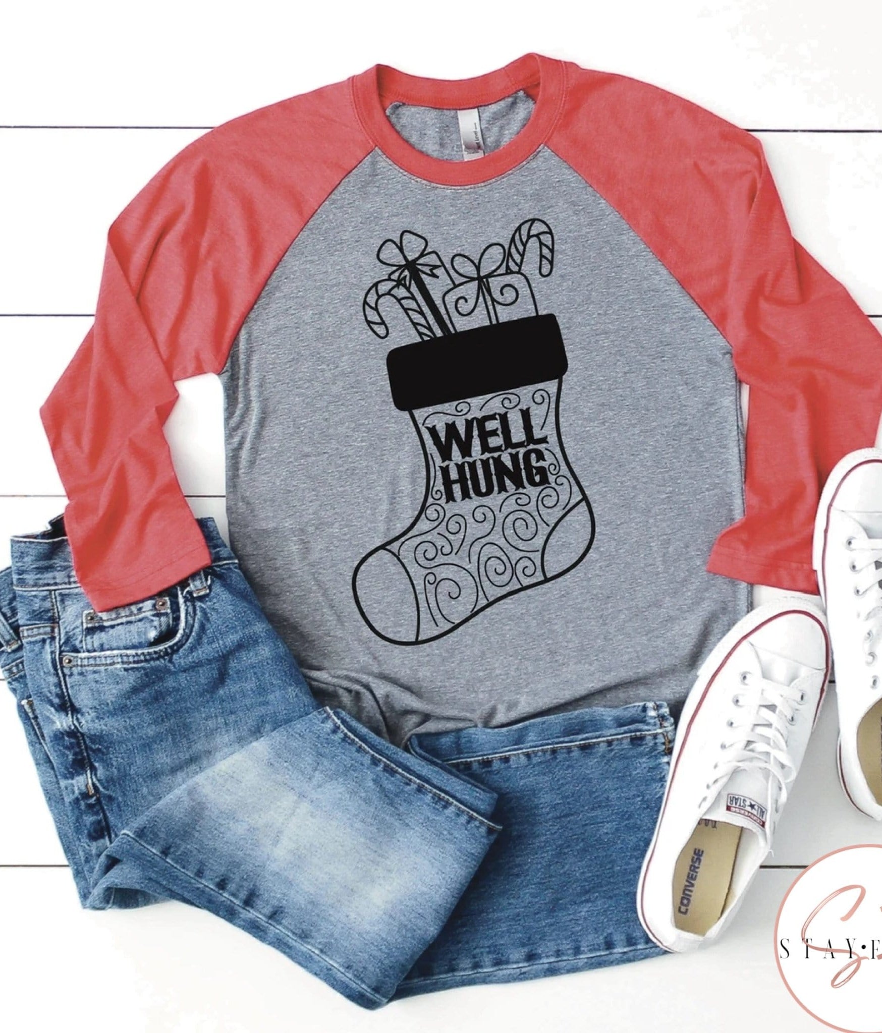 Well Hung Graphic T #284-Graphic T-Stay Foxy Boutique, Florissant, Missouri
