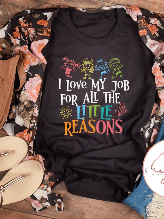 I Love My Job Graphic T-Graphic T-Stay Foxy Boutique, Florissant, Missouri