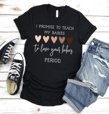I Promise To Teach My Babies Graphic T #154-Graphic T-Stay Foxy Boutique, Florissant, Missouri