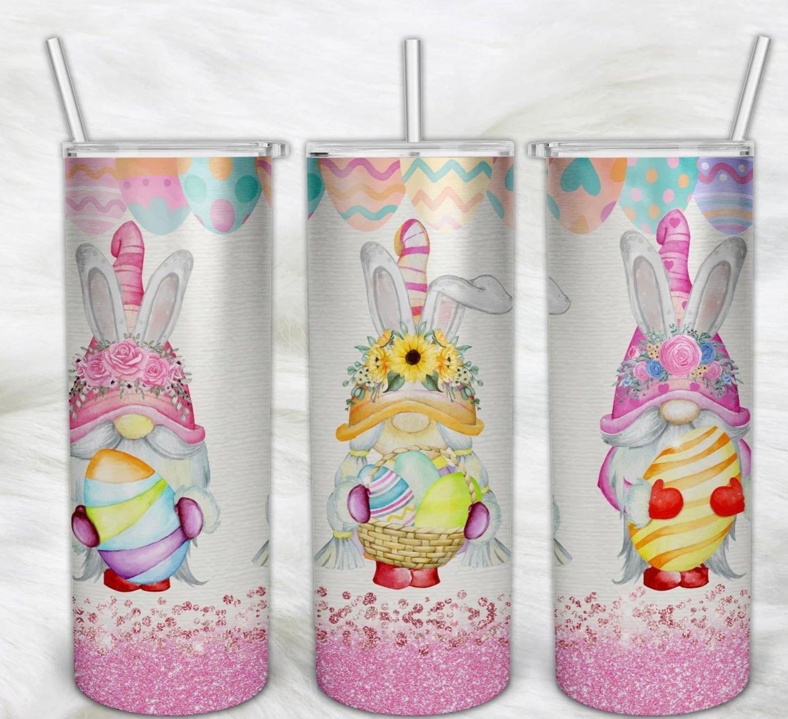 Gnomey Easter Easter Tumbler-Stay Foxy Boutique, Florissant, Missouri
