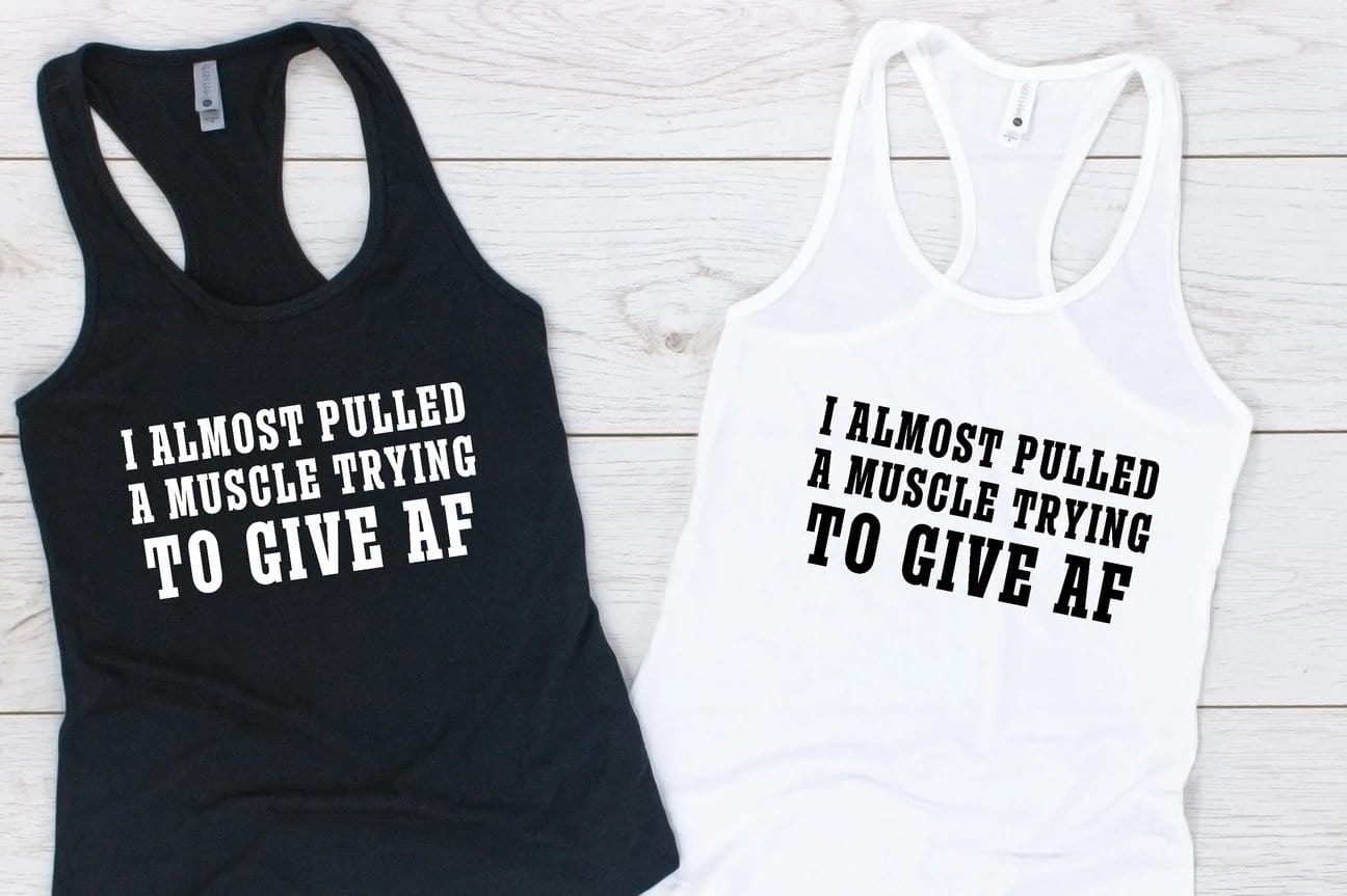 I Almost Pulled A Muscle Trying To Give AF Graphic T-Graphic T-Stay Foxy Boutique, Florissant, Missouri
