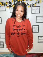 Life She Loved Graphic T-Graphic T-Stay Foxy Boutique, Florissant, Missouri